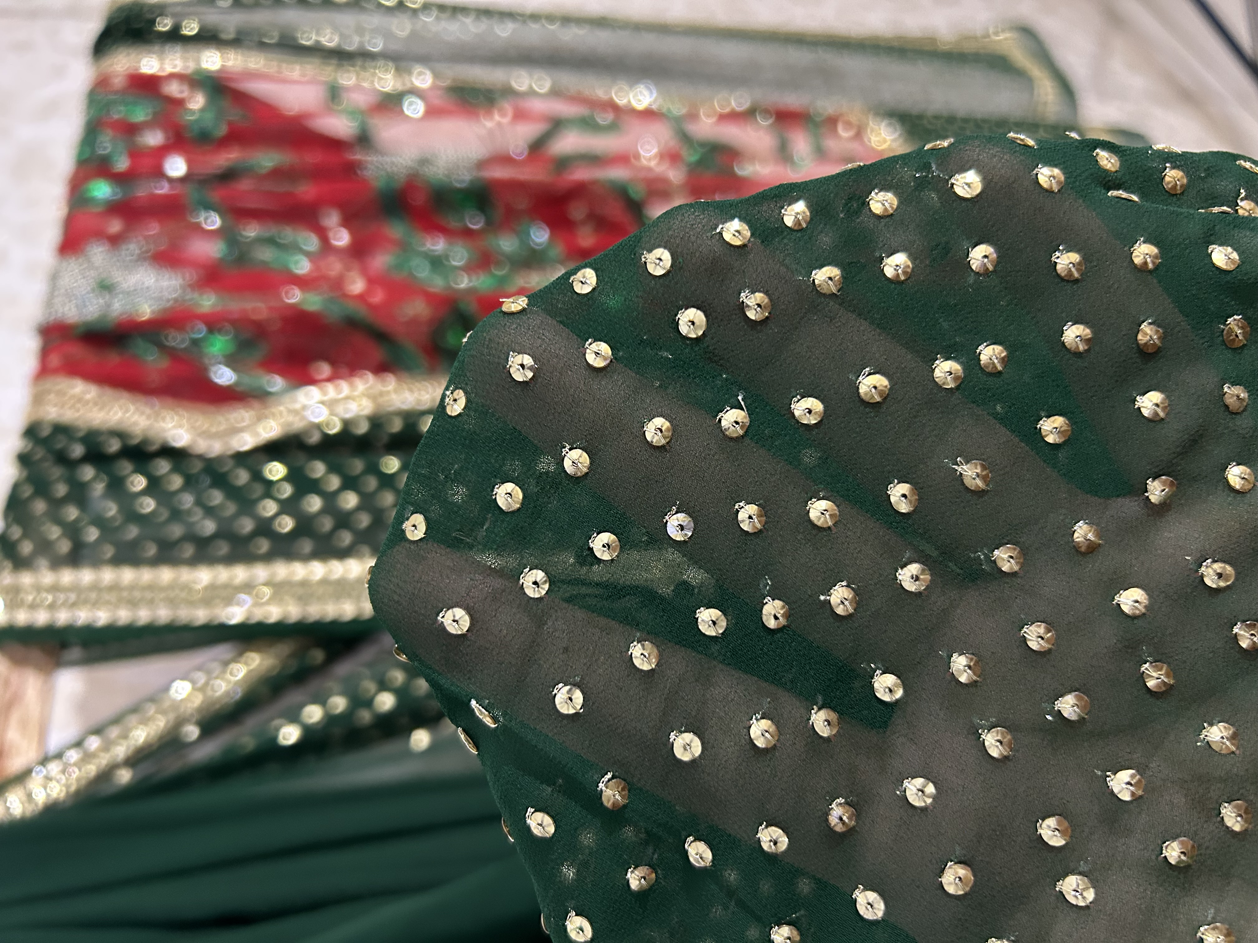 Vanashree vintage saree — image 5