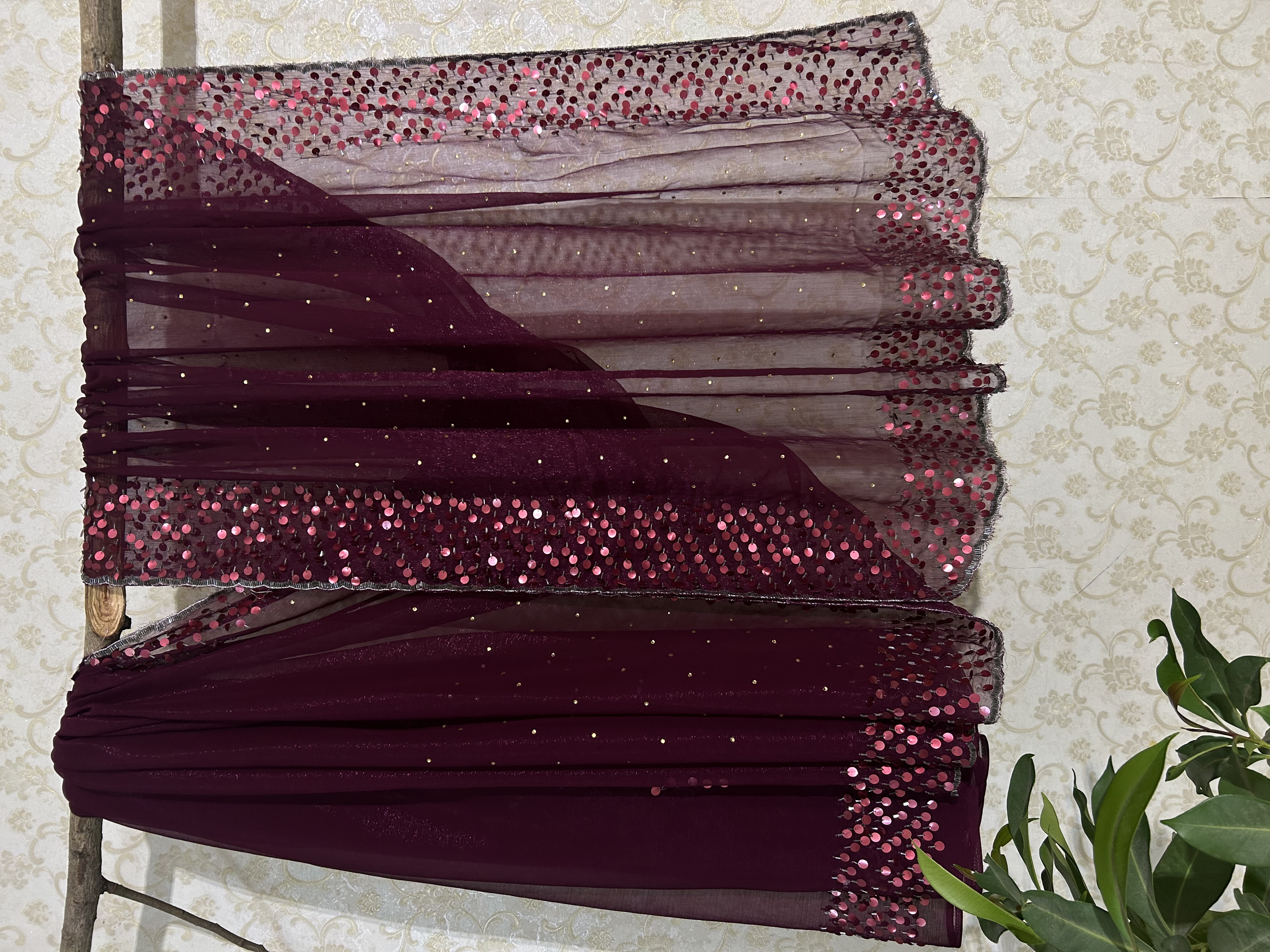 Dilruba organza tissue saree — image 1