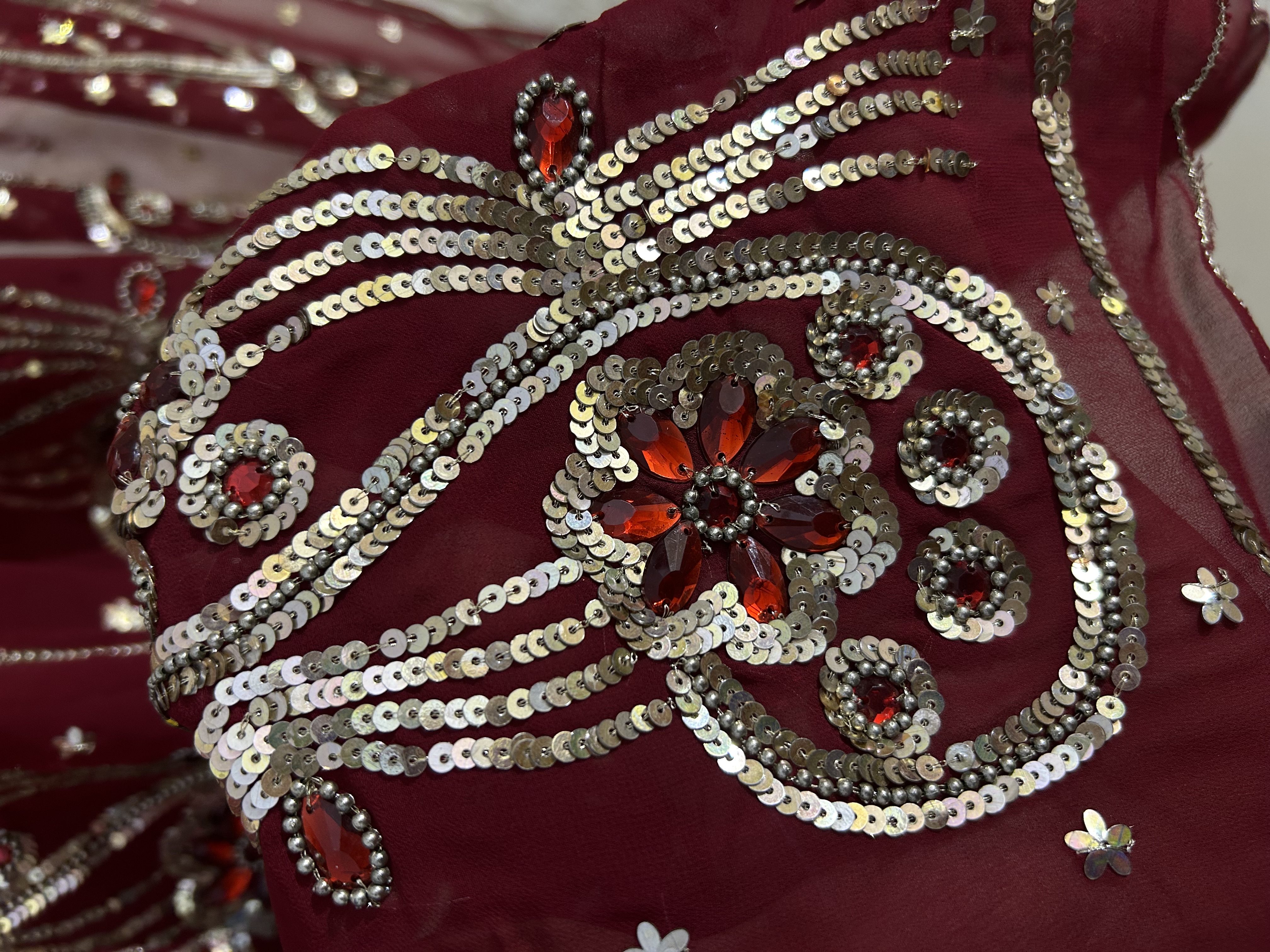 Zarika vintage saree — image 6