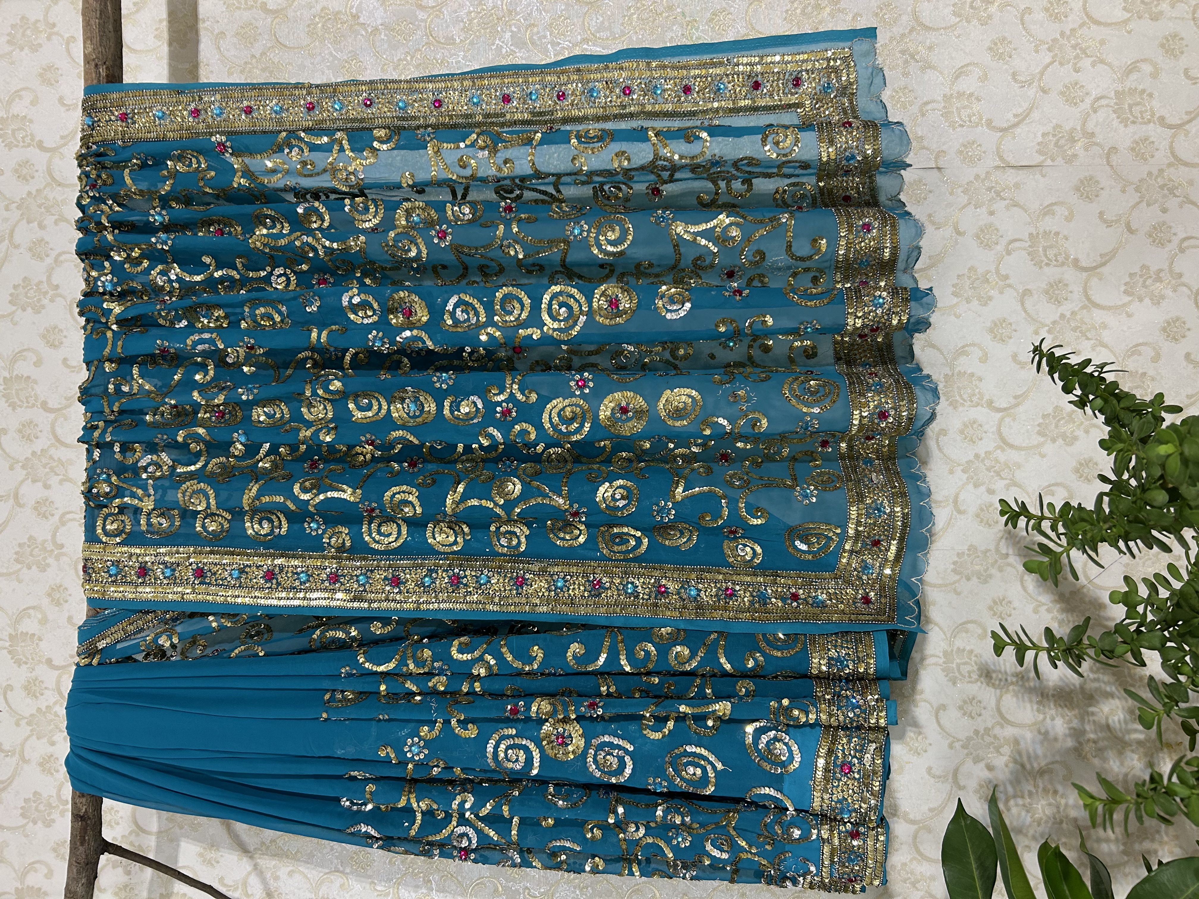 Neel saaz vintage saree — image 1