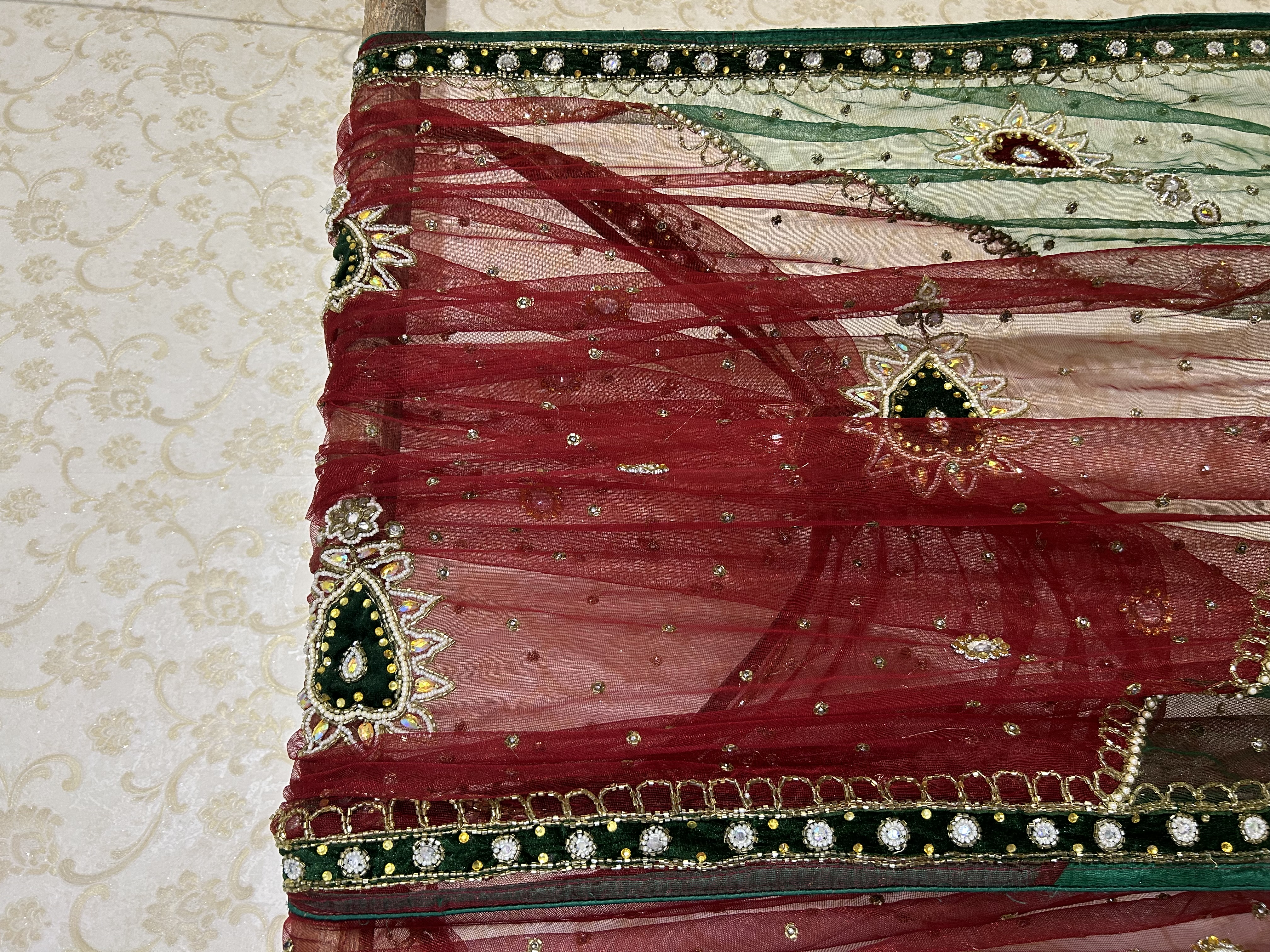 Mehreen lehenga saree  — image 6