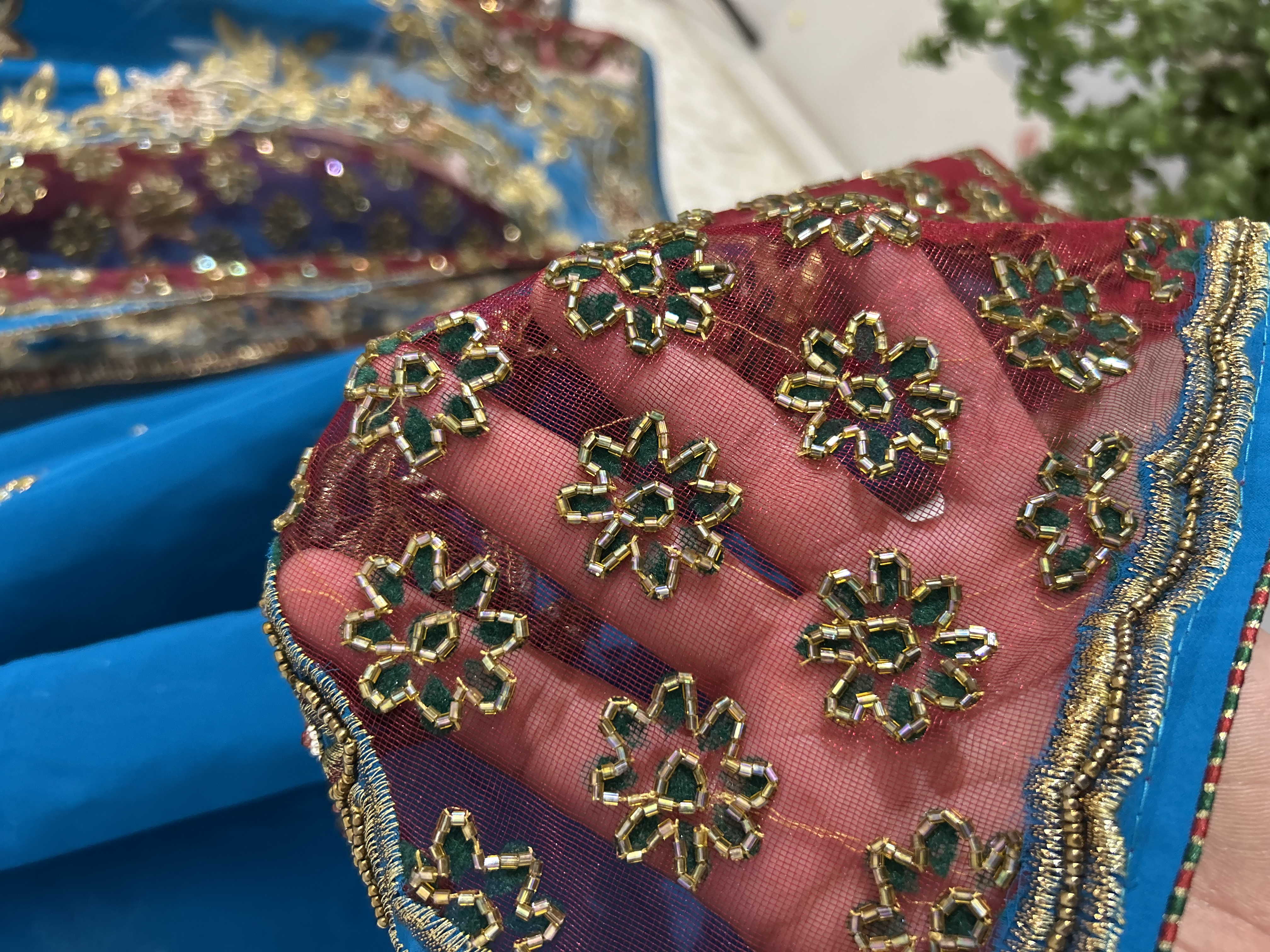Firoza vintage saree — image 4