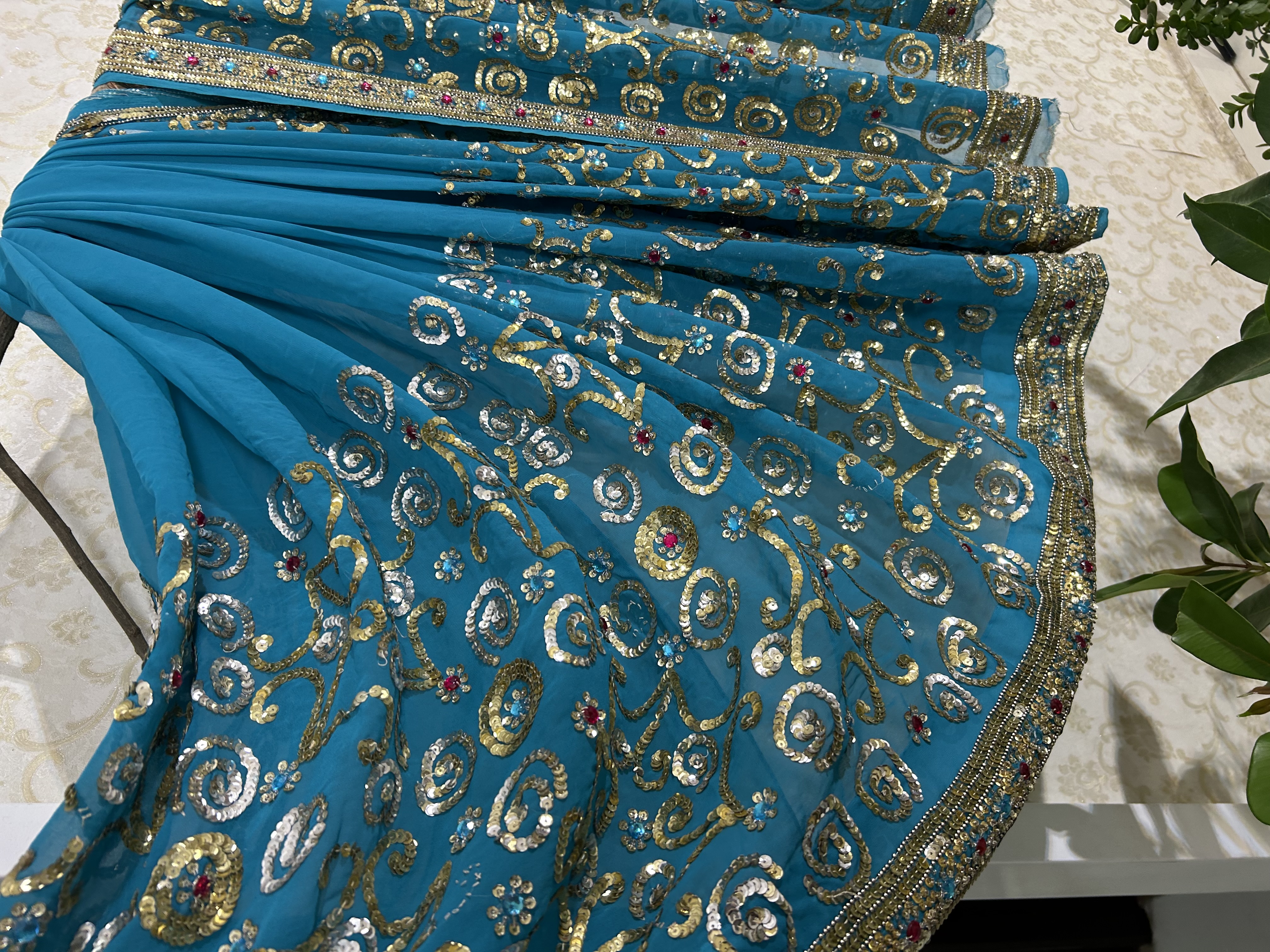 Neel saaz vintage saree — image 2