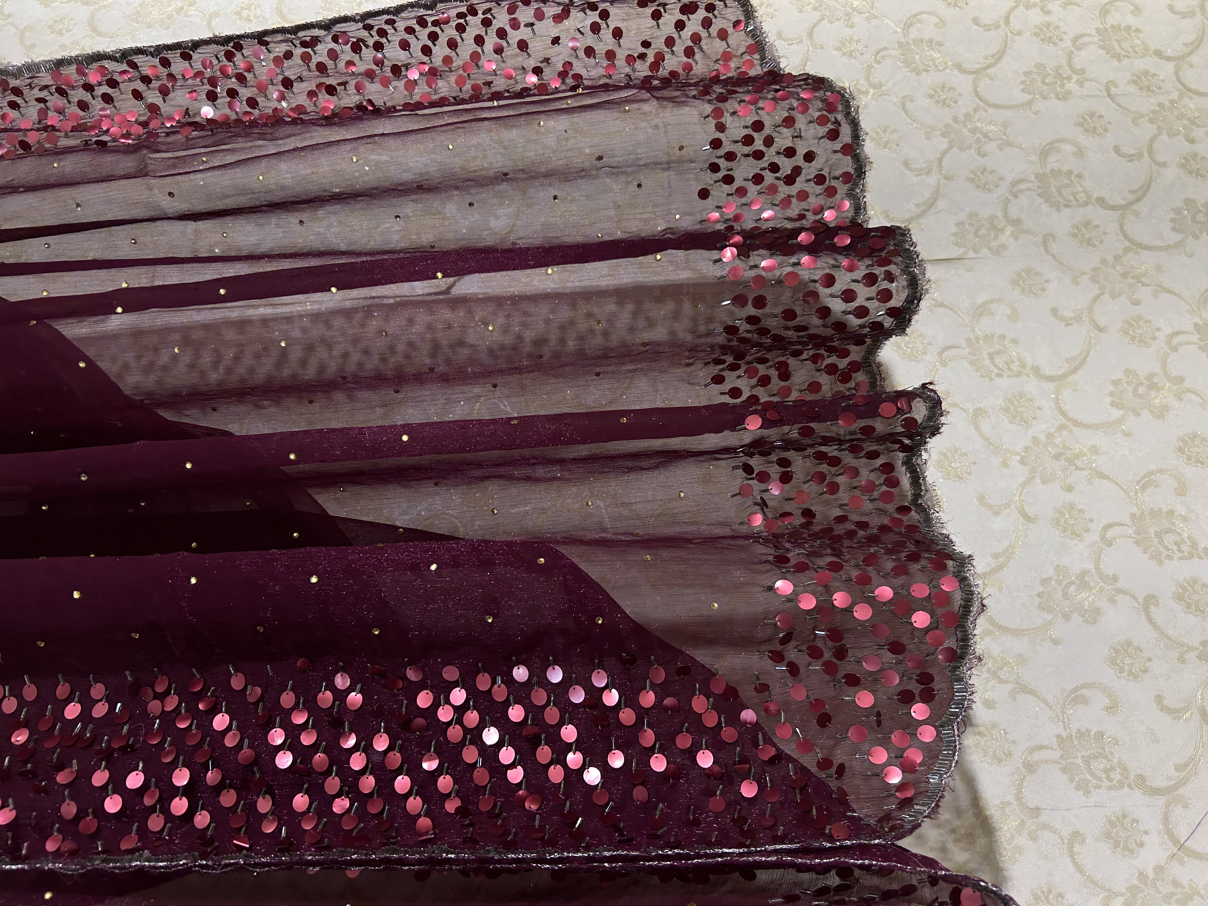 Dilruba organza tissue saree — image 2