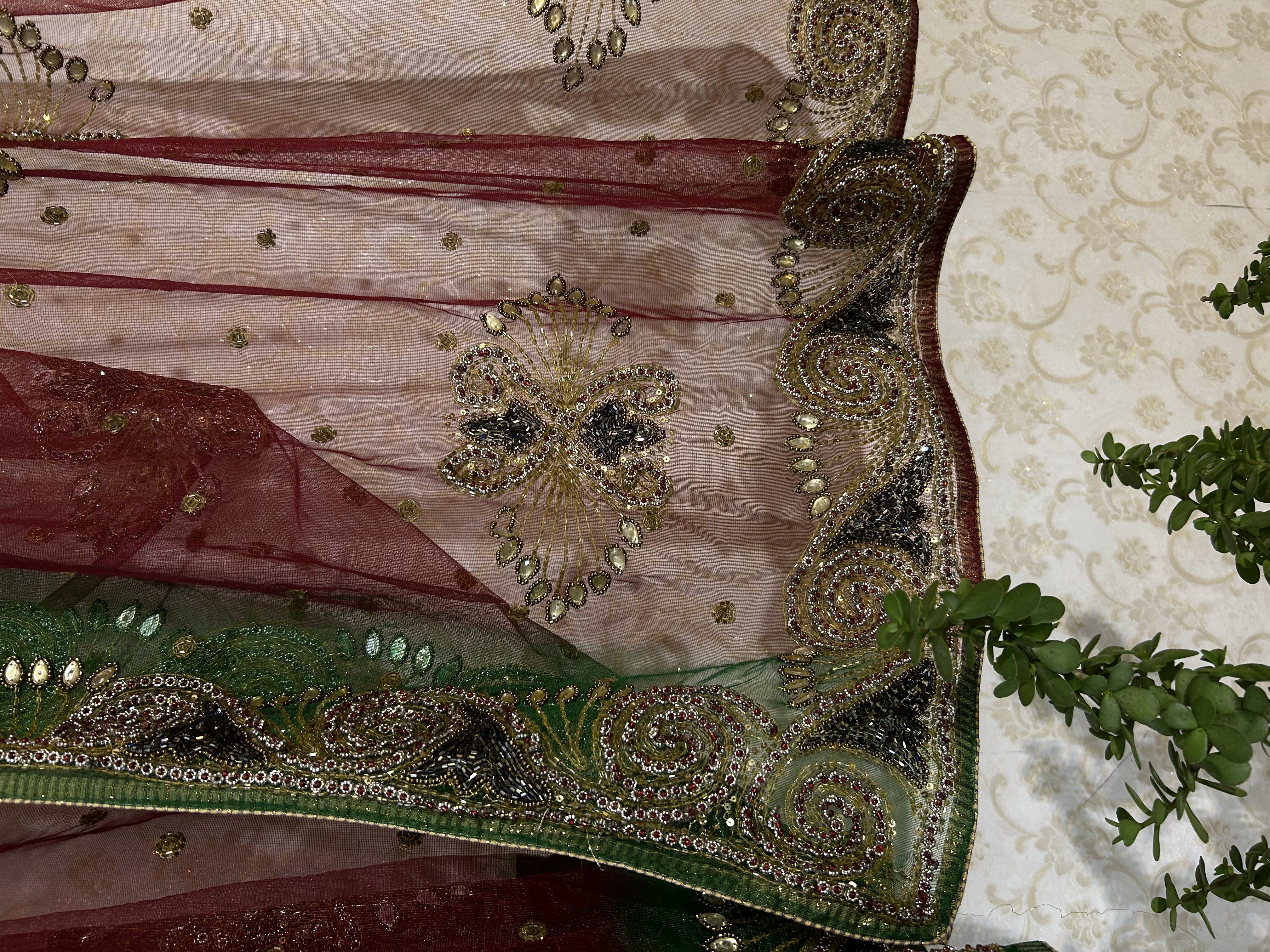 Gulnaar net saree — image 3