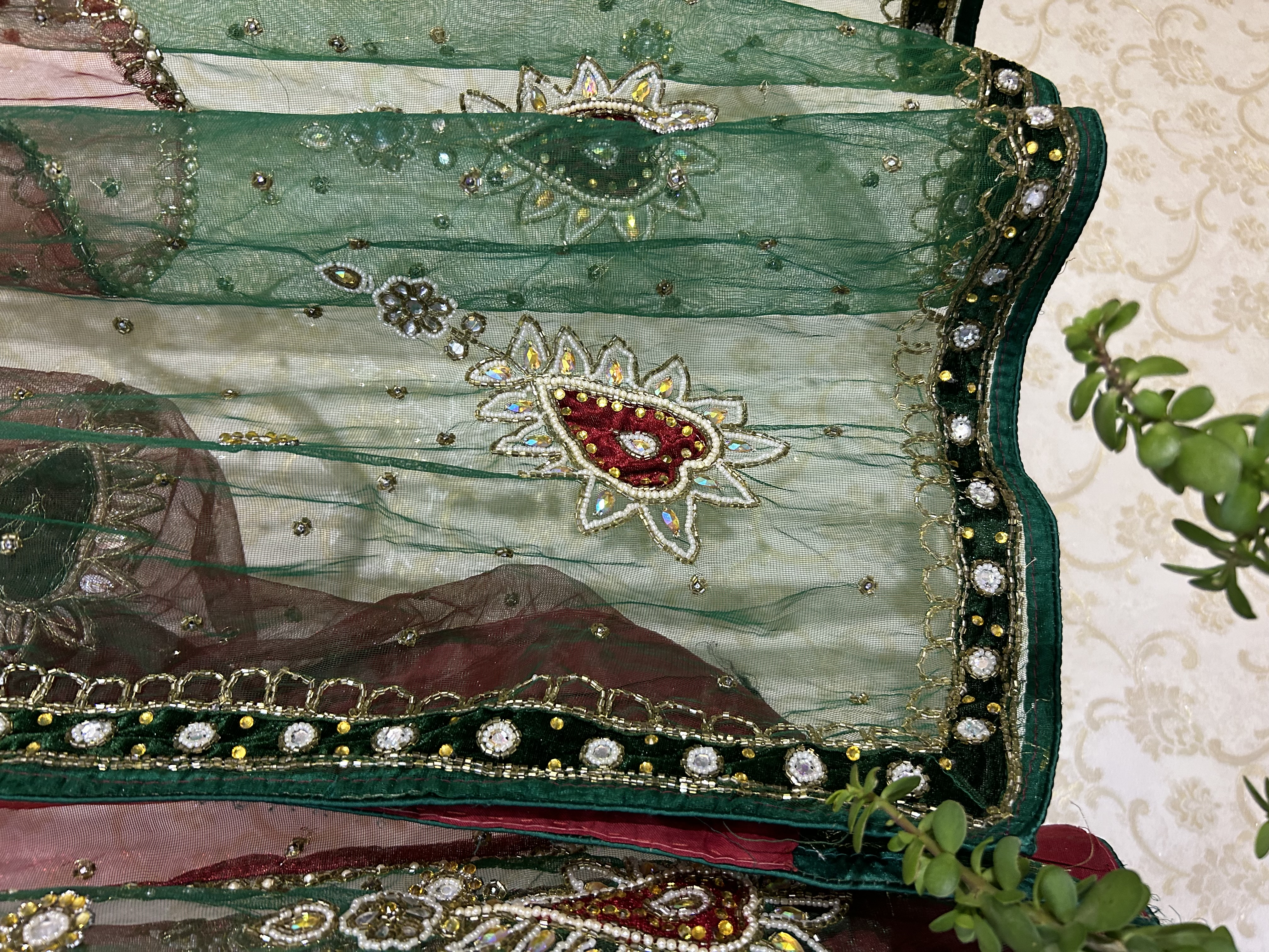 Mehreen lehenga saree  — image 5