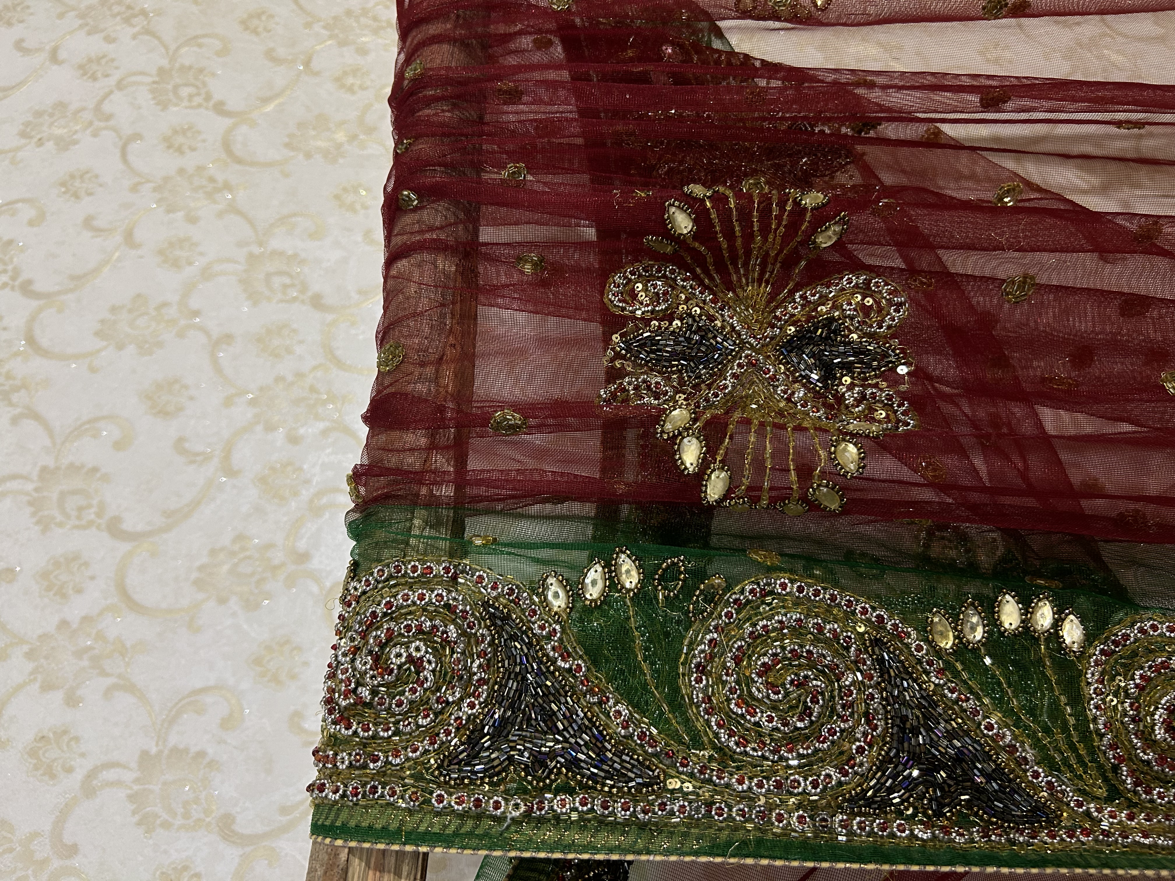 Gulnaar net saree — image 6