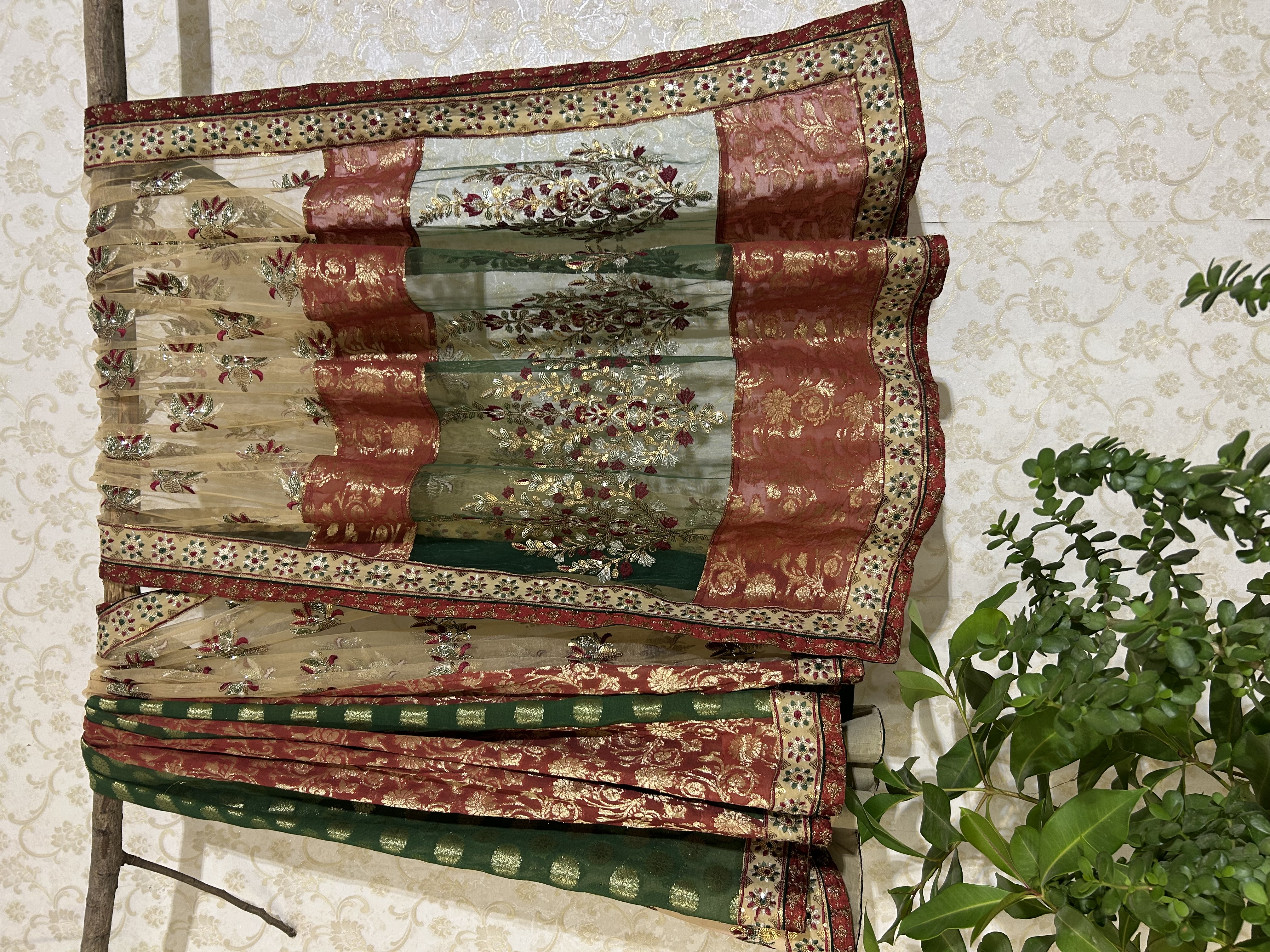 Heirloom Garden Saree — image 1