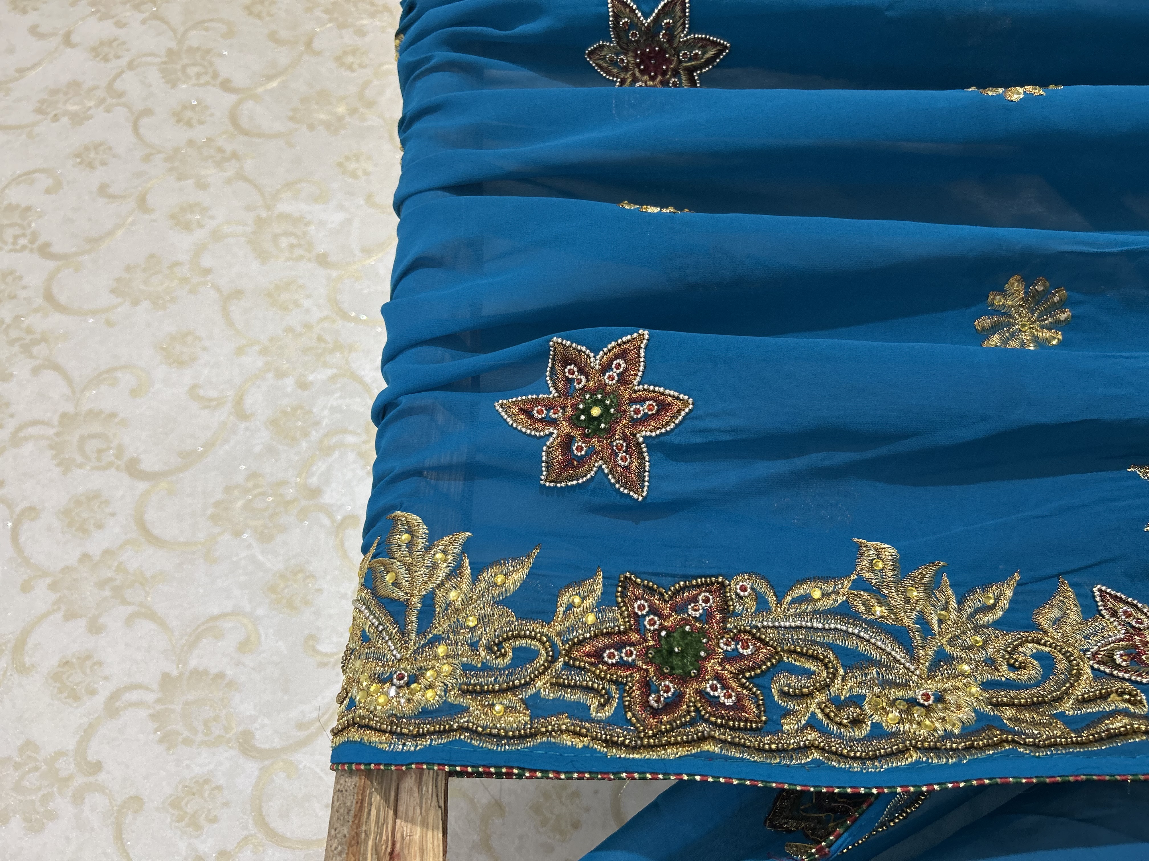 Firoza vintage saree — image 6