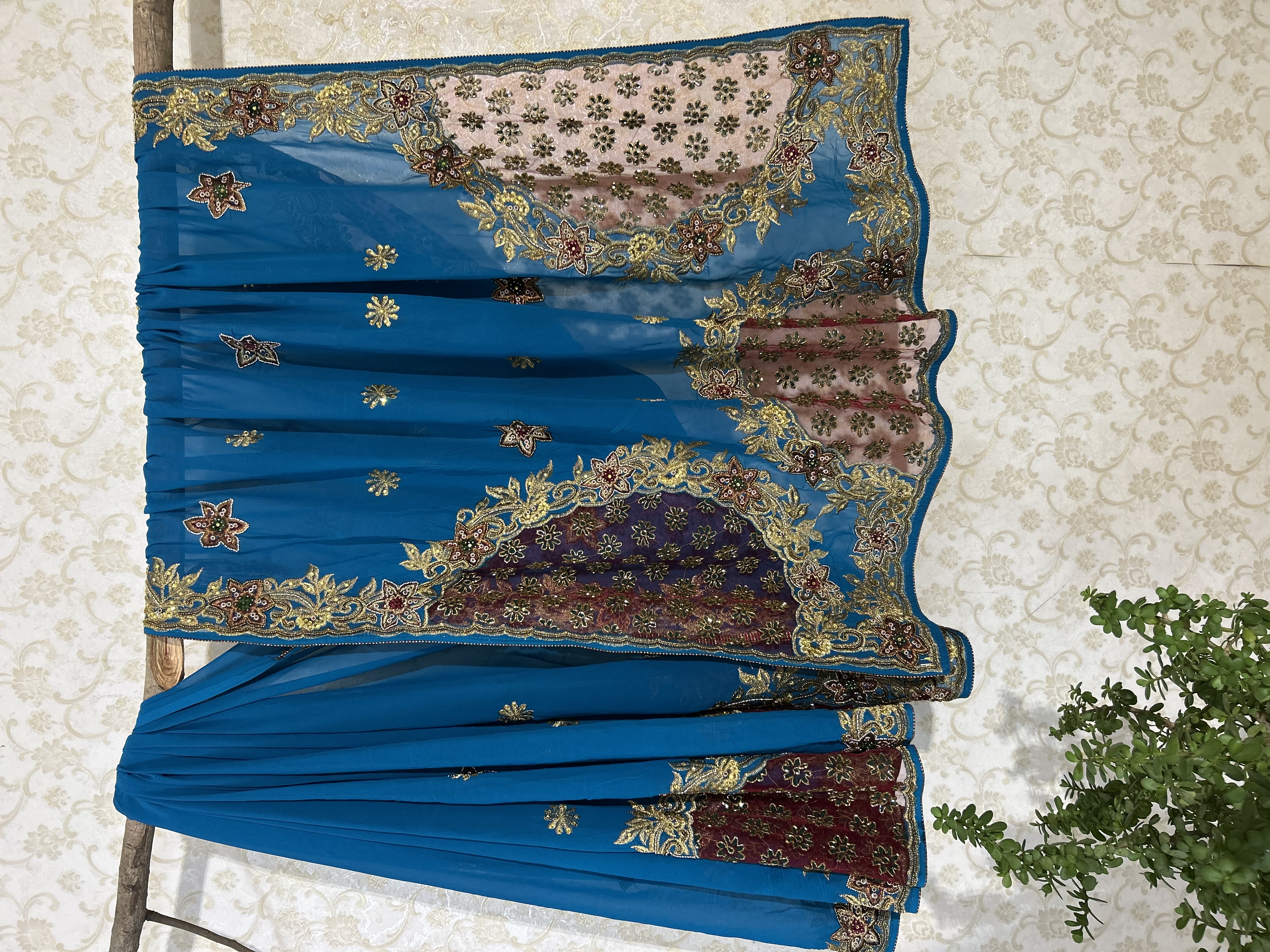 Firoza vintage saree — image 1