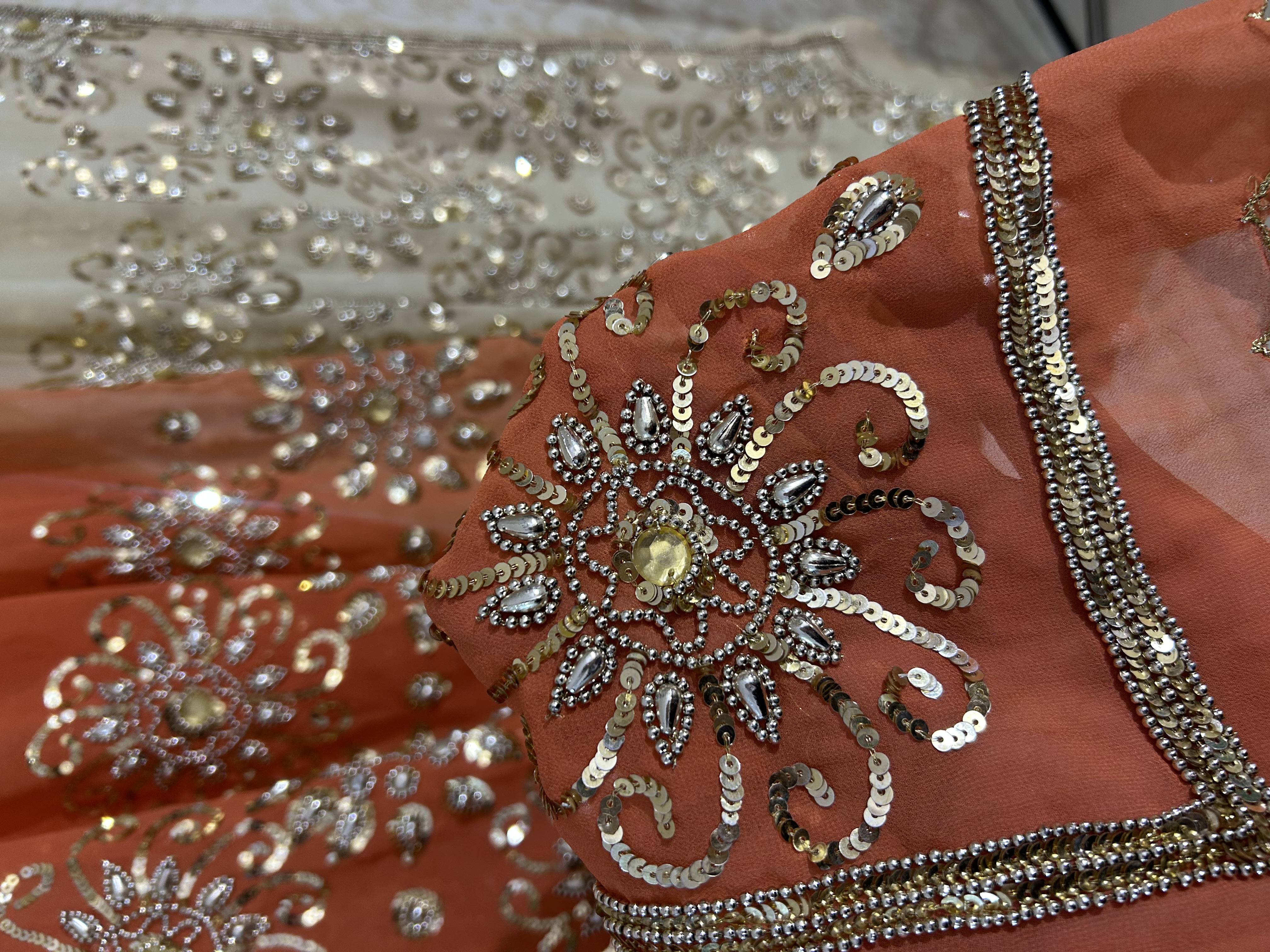 Laalima beaded saree — image 3