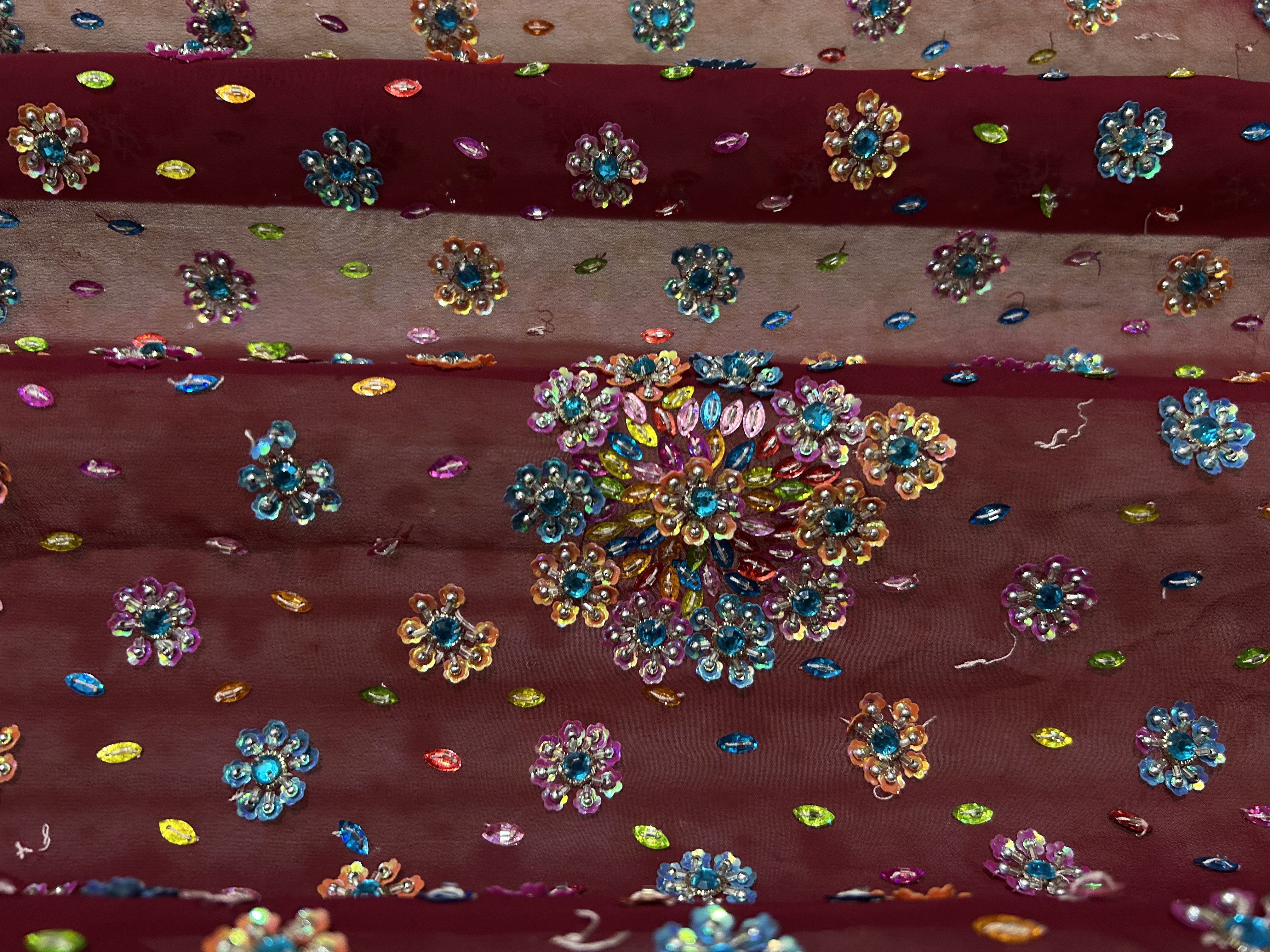 Gulistan hand embroidered saree — image 6