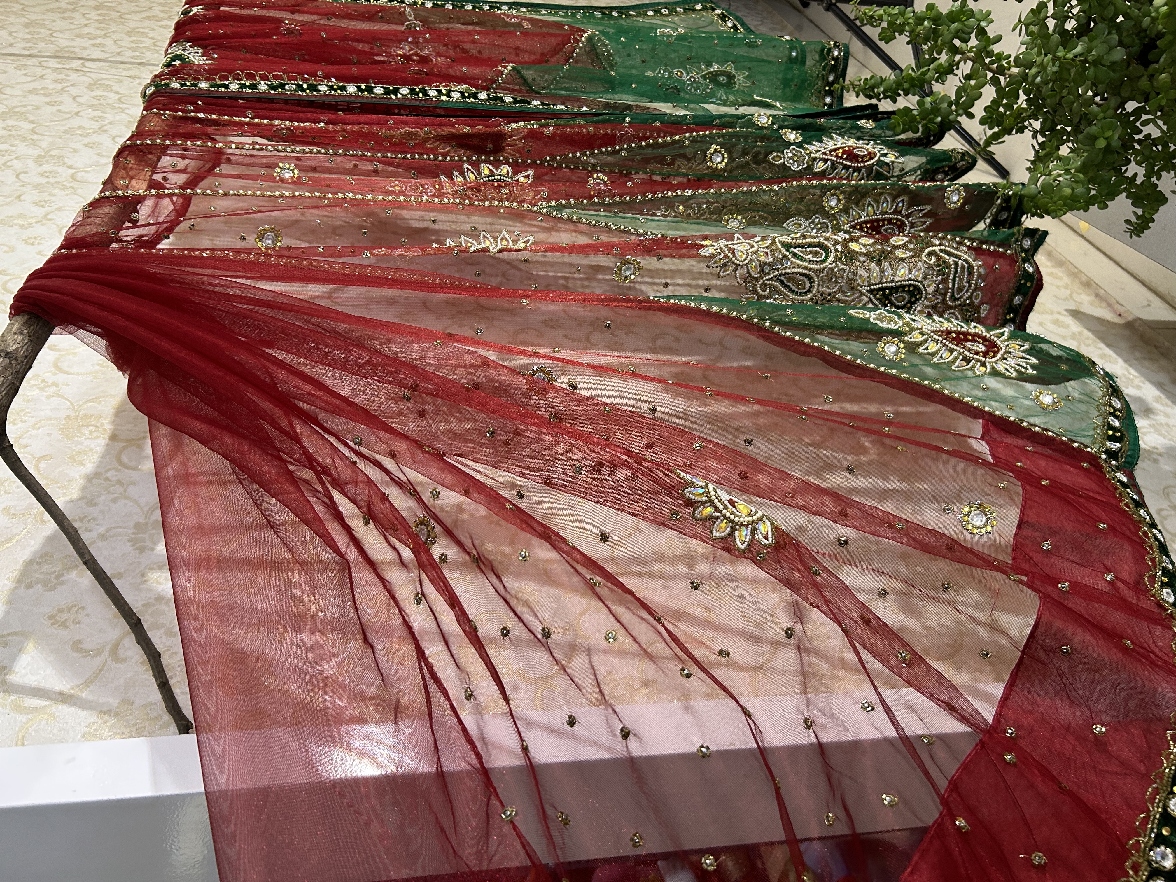 Mehreen lehenga saree  — image 3