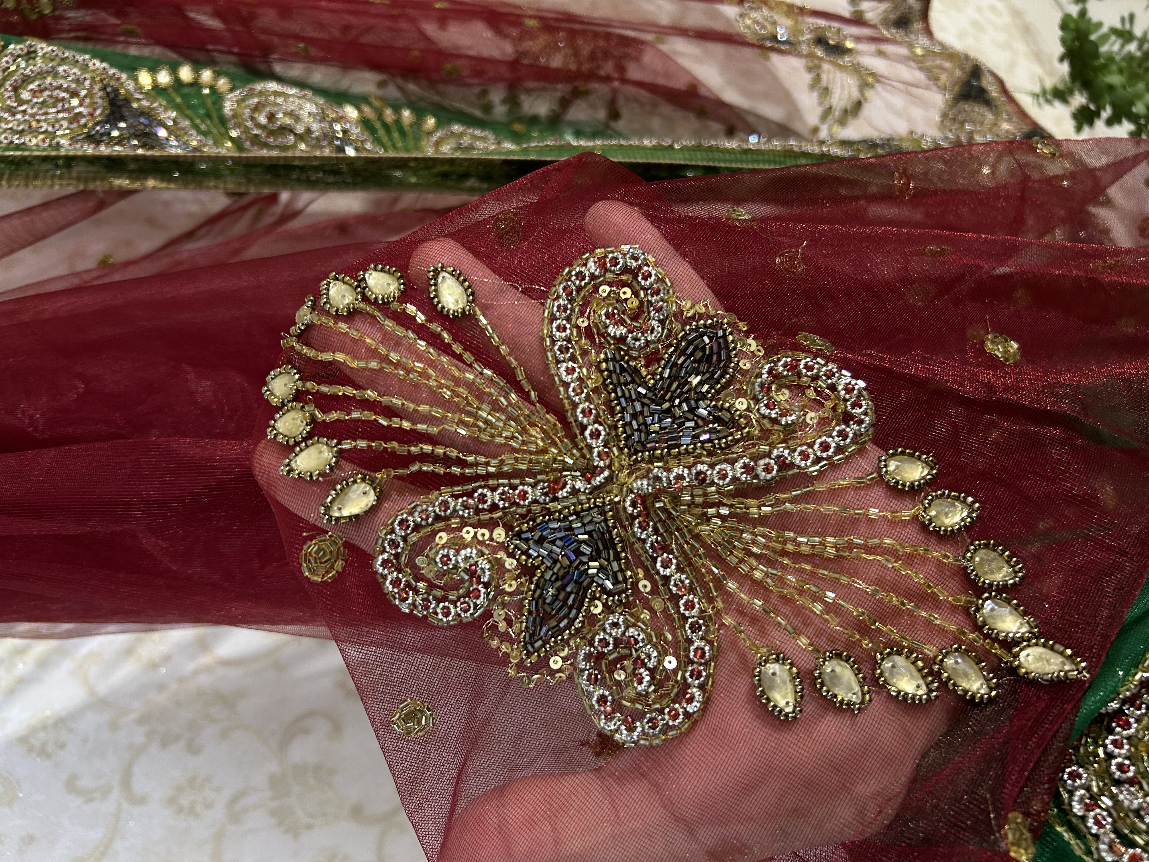 Gulnaar net saree — image 4