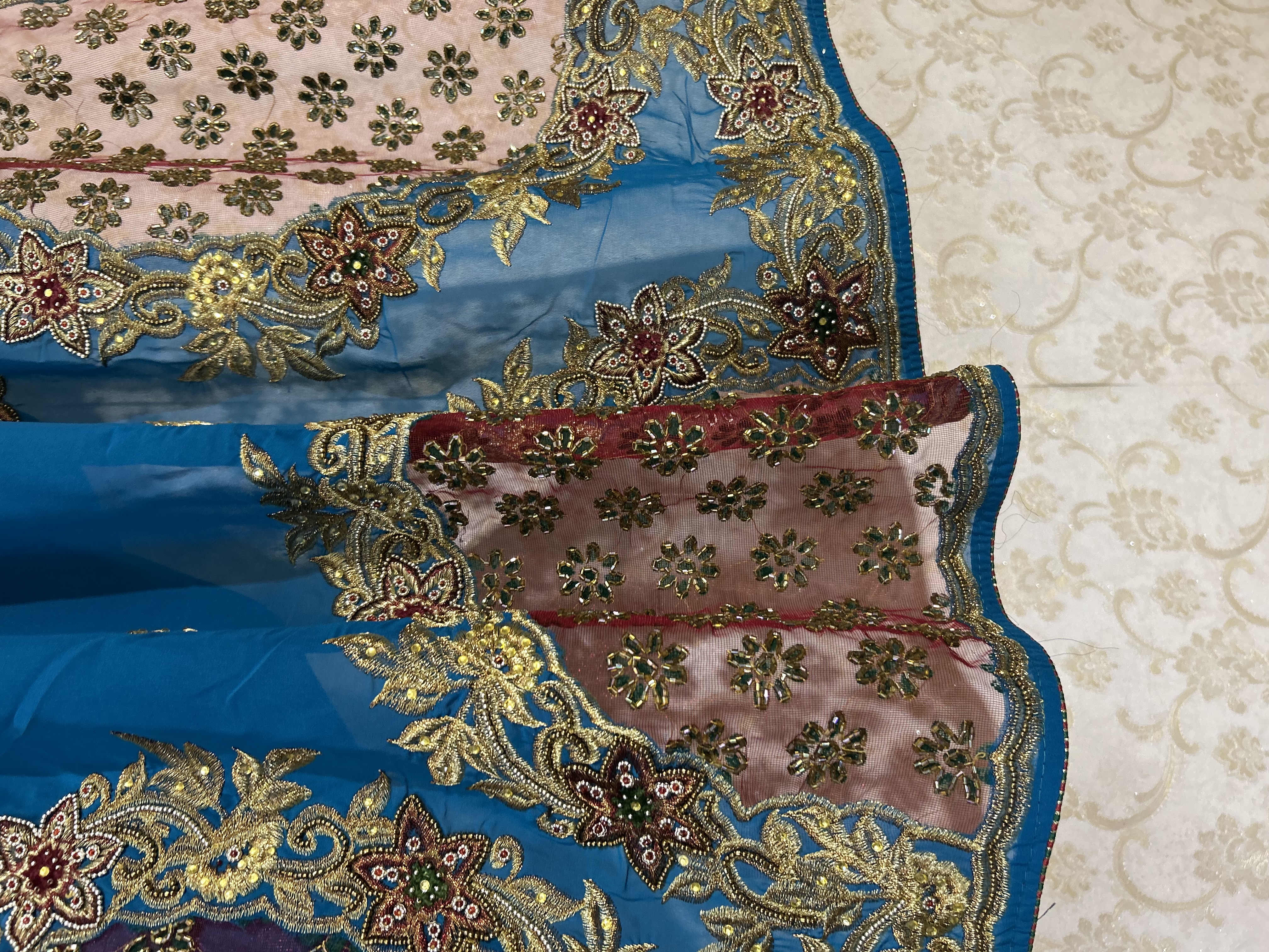 Firoza vintage saree — image 5