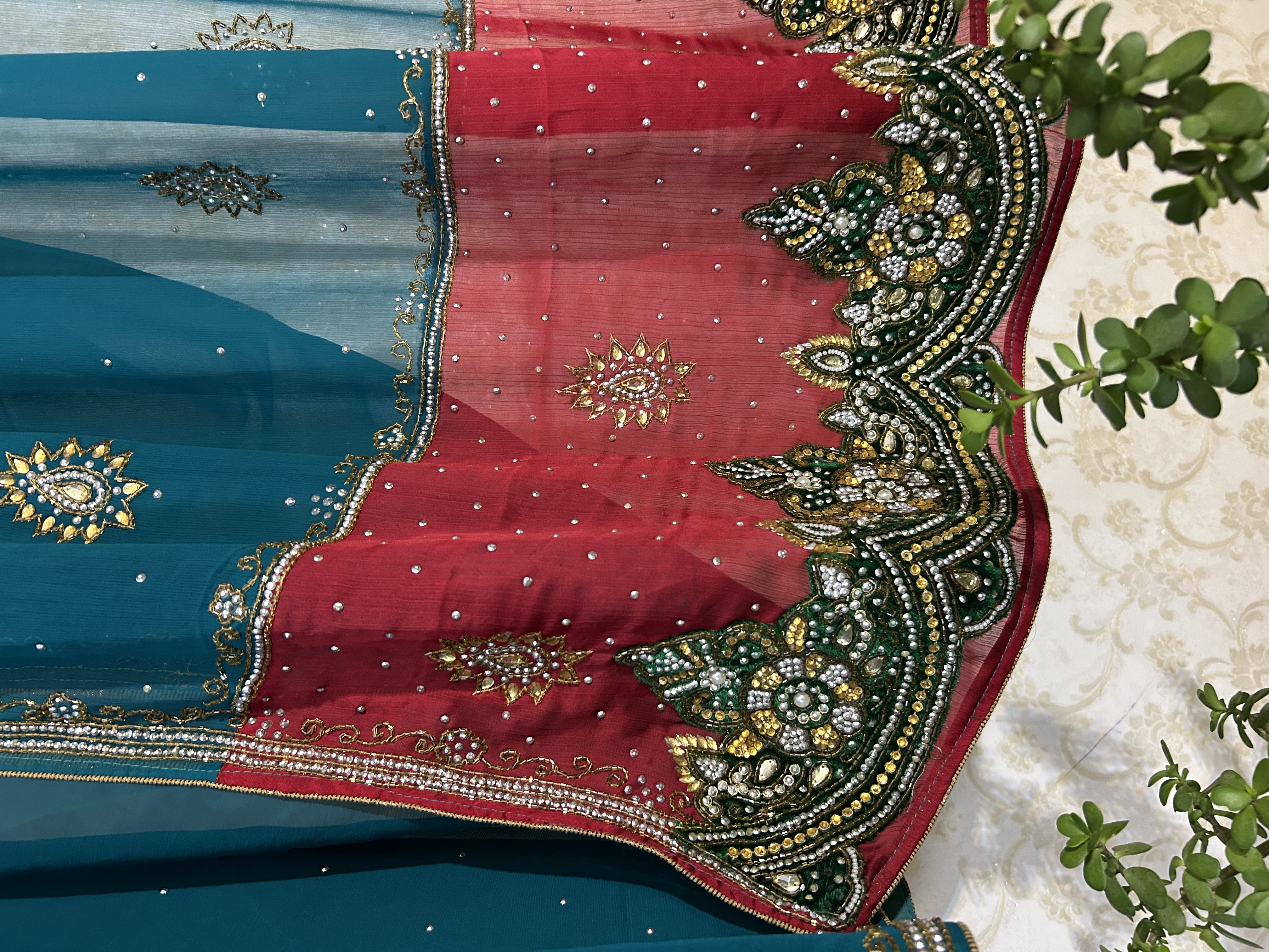 Meher vintage georgette saree — image 4