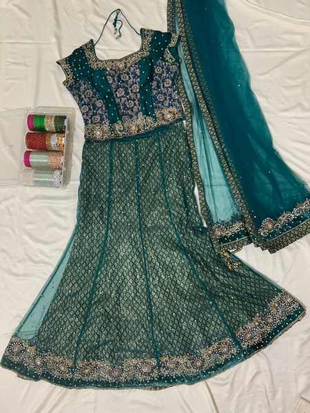 Vintage pintresty corset lehenga set