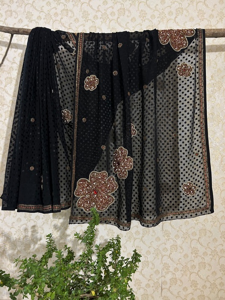 Shyamala floral saree