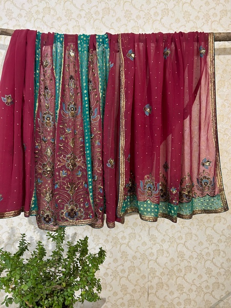 Rang mahal lehenga saree