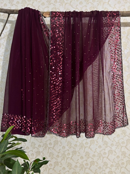 Dilruba organza tissue saree