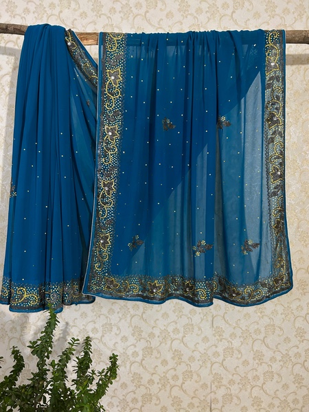 Bluebell rani vintage saree
