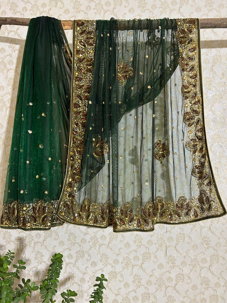Emerald Adaa Saree