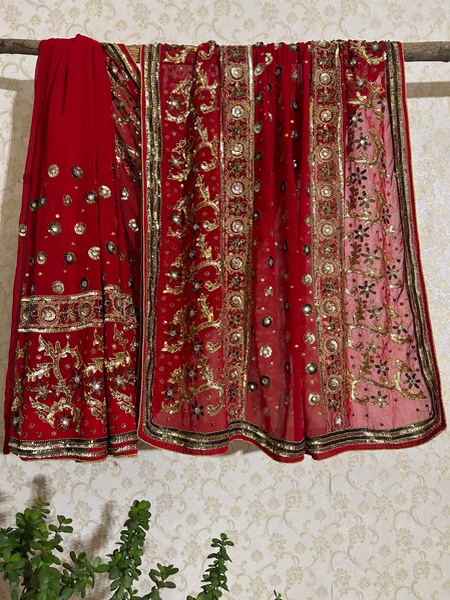 Laal Shahi saree
