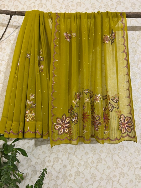 Moss Garden Saree