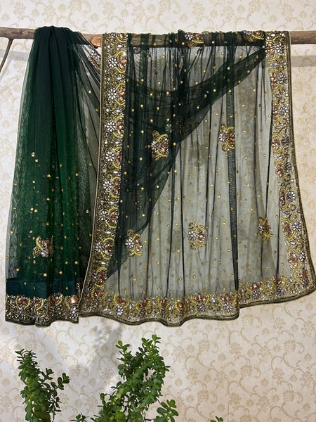 Bageecha net saree