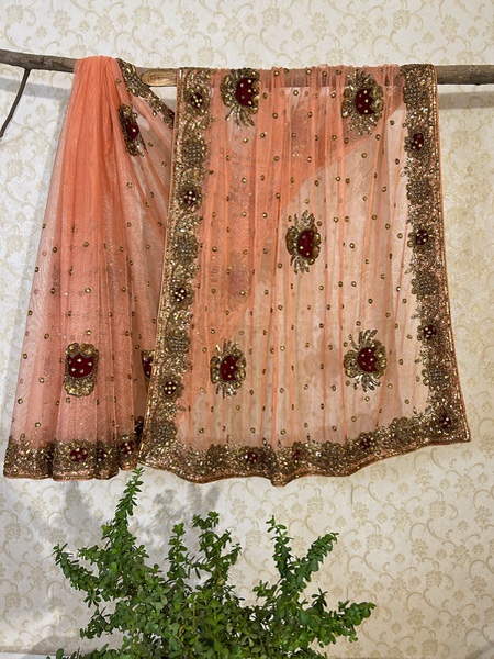 Aaroo net saree