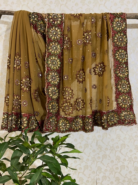 Basantika vintage saree