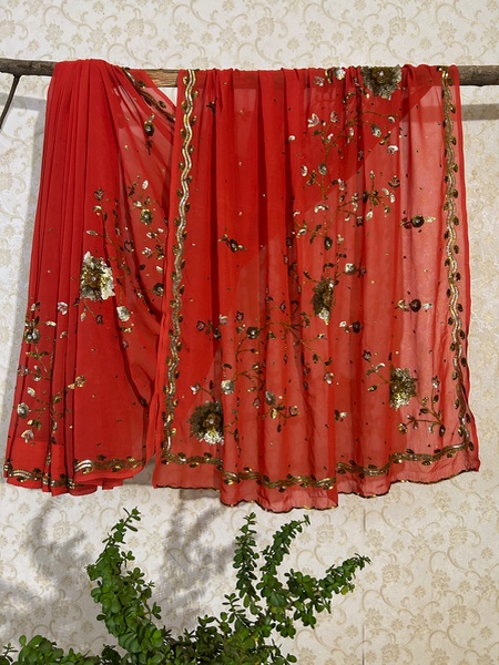 Chameli vintage saree