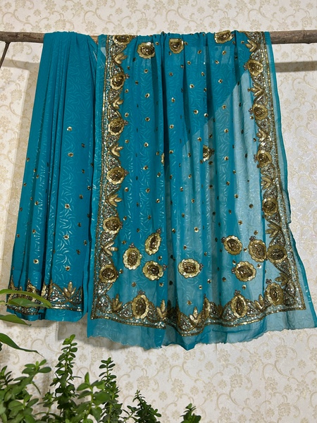 Blue Moon Vintage Saree