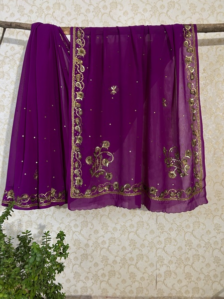 Jaam rani georgette saree