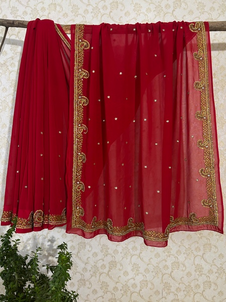 Laalpari vintage saree