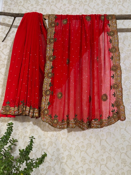 Laal Gulabi Saree