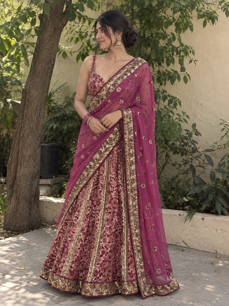 Ishqiya lehenga saree
