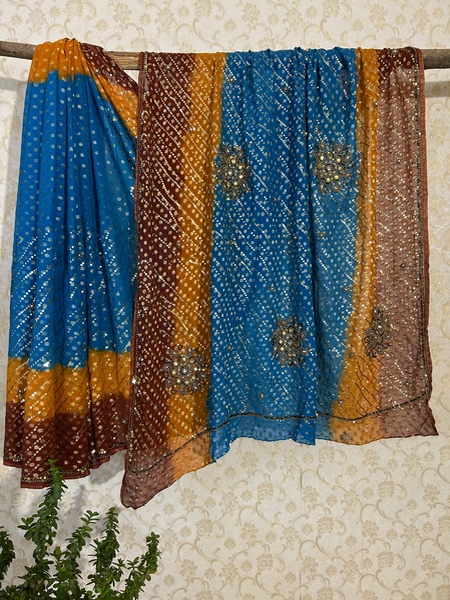 Rangrezza vintage saree