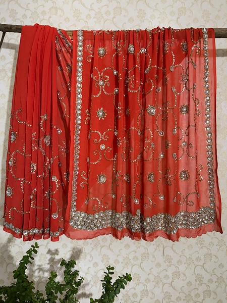 Chakri vintage saree