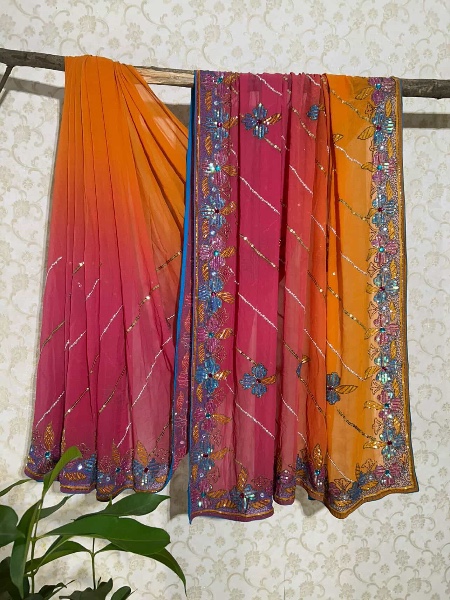 Pinacolada saree