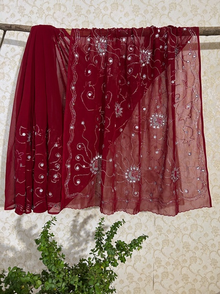 Mastani embroidered saree