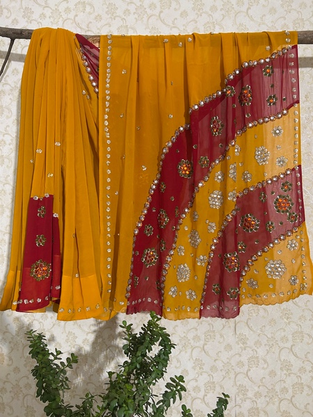 Paarijat vintage saree