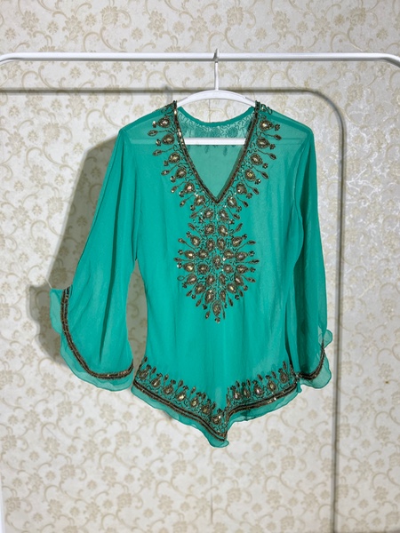 Zeenat Aman Kurti Green