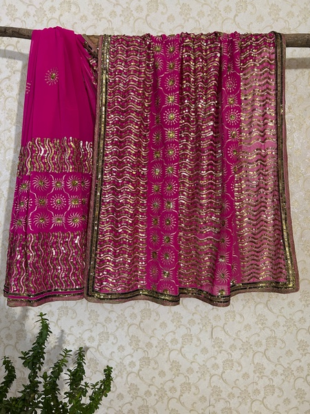 Tarang embroidered saree